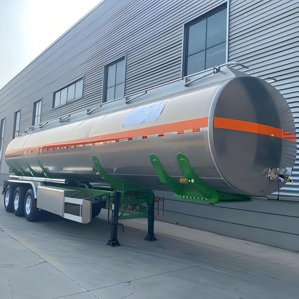 CIMC 33000 40000 45000 50000 60000 Litres 3 Axles Aluminum Alloy Fuel Petrol gasoline Oil Tank Tanker Semi Trailer for Sale