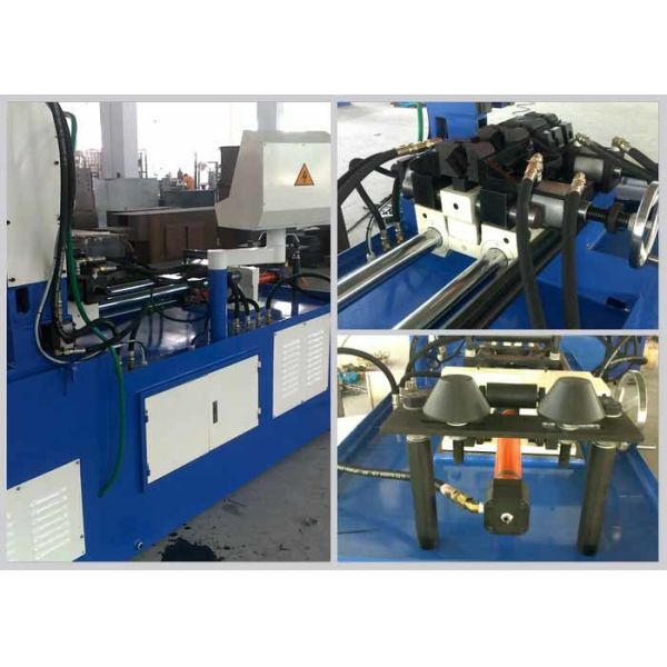 Handle Bar Steel Tube Cutting Machine , Full Automatic Metal Tube Cutting Machine