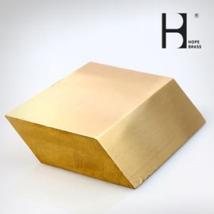 Aging Resistant 16ft Long Brass Square Bars With Mill Finish Surface