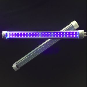 UV led blacklight tube light 600MM 1200MM 85-265V AC CE RoHS ETL