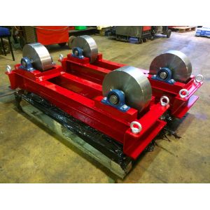 11023 Pound Conventional Tanks Pipe Rotator Use VFD Change Linear Speed