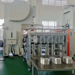 19.8KW Compressor Power Aluminum Foil Plate Making Machine