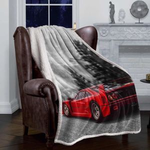 Customized Printed Microplush Home Warm Soft Fleece Blanket