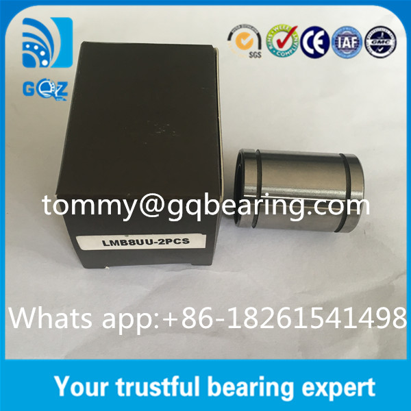 1/2 inch Shaft dia Linear Motion Bearings with Chrome steel Material LMB8UU