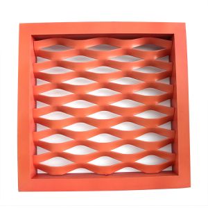 Customizable Beautiful Metal Wire Mesh Aluminum Expanded Metal Grating