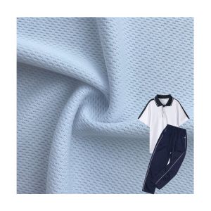 100% Polyester Jersey Birdseye Mesh Fabric 75D Tricot Knitted Breathable