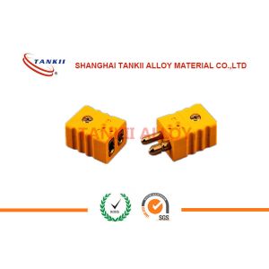 Standerd type K J Thermocouple Connector , Male and Female Connectors Plug with
