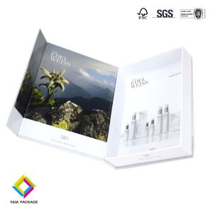 Cardboard Custom Printing Luxury Black Paper Rigid Collapsible Box Magnet