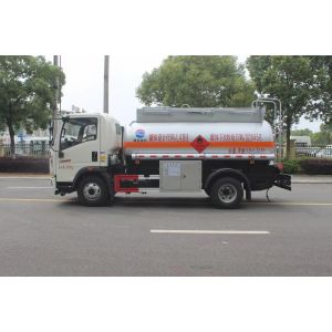 2024 New 4 4 * 2 LHD Fuel Bowser Tank Truck 4000 Liters 5000 Liters 6000 Liters