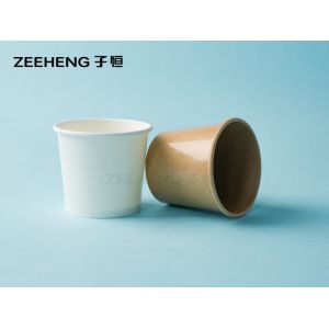 210gsm Disposable Paper Bowls With Lids Eco Friendly