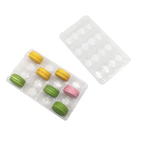 Customized Plastic Clam Shell Packaging Plastic Tray food grade