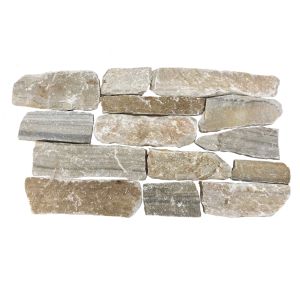 Quality Thickness 2.5cm Wall Cladding Limestone Random Coursed Stone for sale