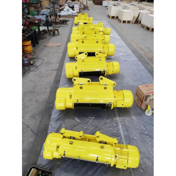 Warehouses Electric Single Girder Hoist 12m / 18m Lifting Height High Working Efficiency