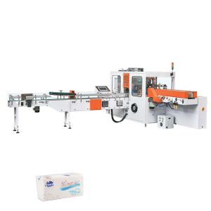 11kw Hemming Tissue Paper Packaging Machine 3 Servo Shafts Seal