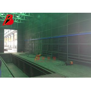 Drive Throught Sandblasting Room To Clear Rust