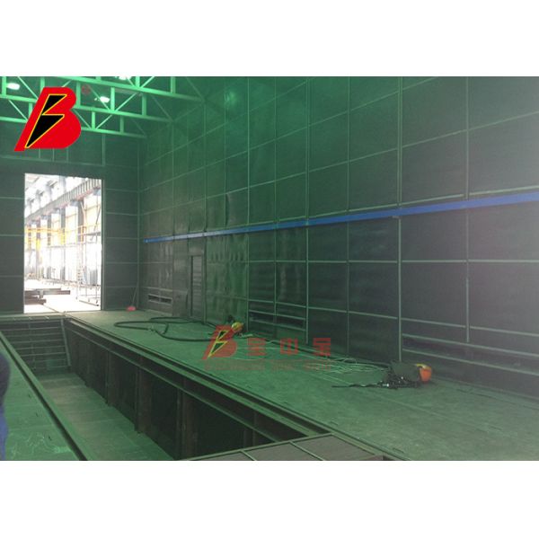 Buy Drive Throught Sandblasting Room To Clear Rust at wholesale prices