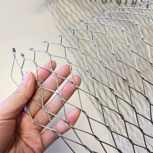 Rock Fall Protection Wire Cable Mesh 7x7 7x19 ferrule or knotted Connection