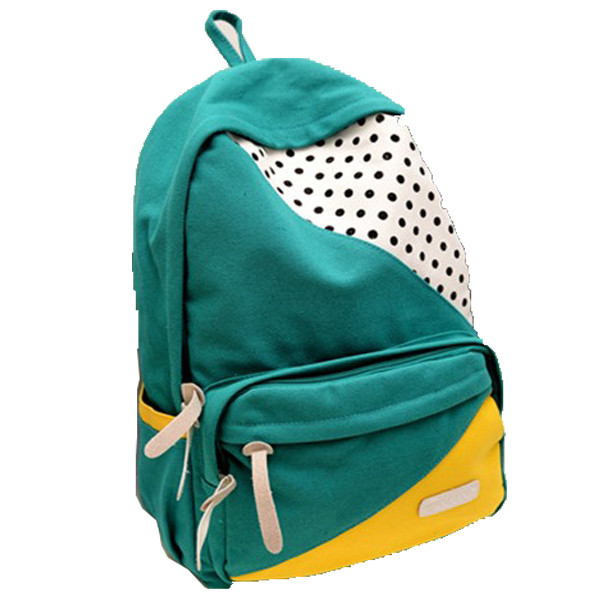 Buy ECO Friendly Green Pretty Outdoor Sports Backpack Canvas Back Pack Personalized at wholesale prices