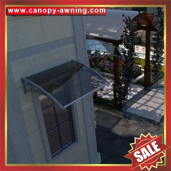 high quality house door window polycarbonate diy canopy awning shelter with