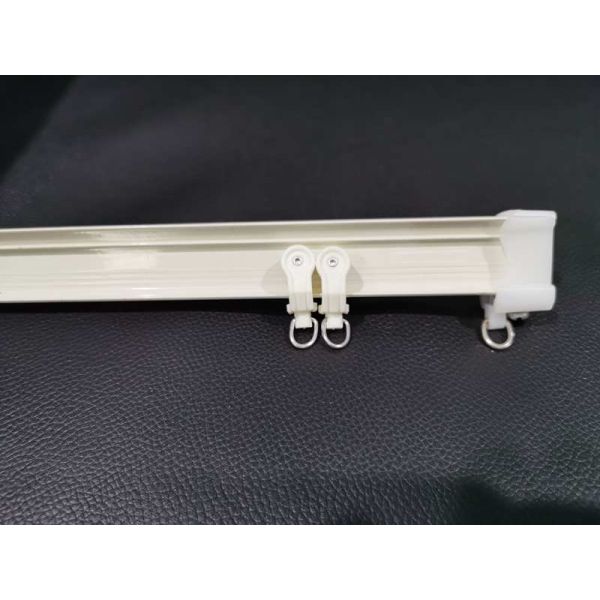 Aluminum European Middle Curved Square Rail 19mm Diameter