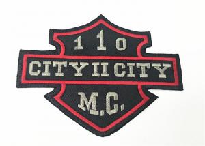 China Motorcycle Clothing Embroidery Patches Custom Embroidered Back Patches on sale