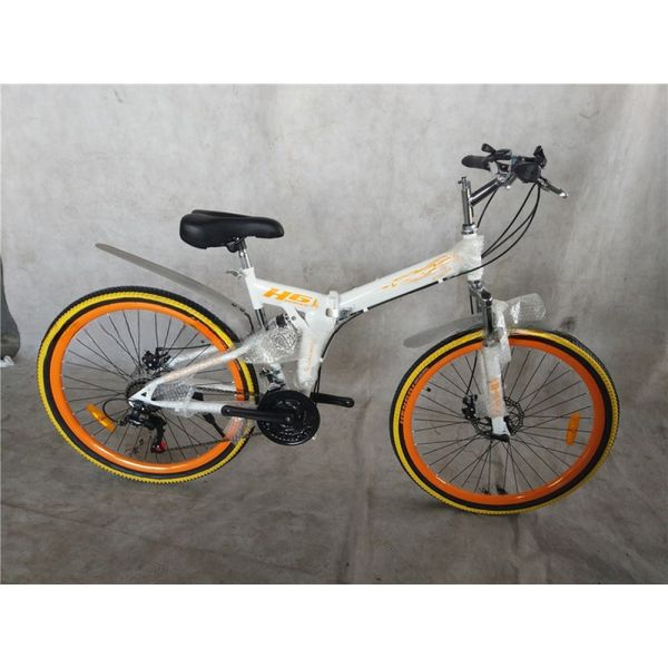 Steel Frame 18 Speed Downhill MTB Cycle Full Dual Suspension Mountain Bike 24 for OEM