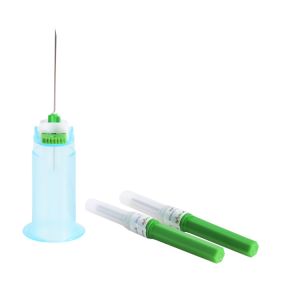 Green Asepsis Blood Collection Needles ISO9001 21G 1'' 0.8x25mm