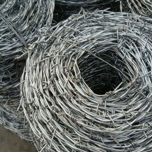 Q195 Steel Farm Fence Highway Protection Galvanized Barbed Wire