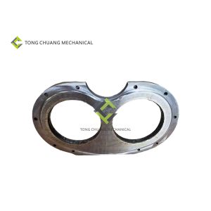 China Alloy Concrete Pump Spare Parts Glasses Plate DN200/DN230/DN235/DN260 on sale