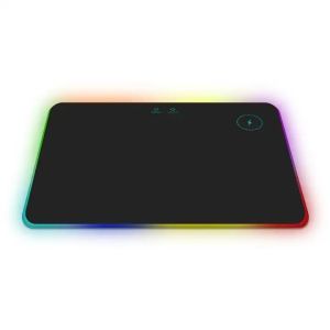 Stock 15W Wireless Charger Custom Design Logo Rgb Gaming Mousepad with Acrylic