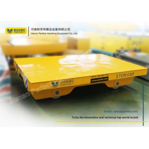 Painting Shops Material Rail Transfer Cart Towed Type Railroad Heavy Transporter