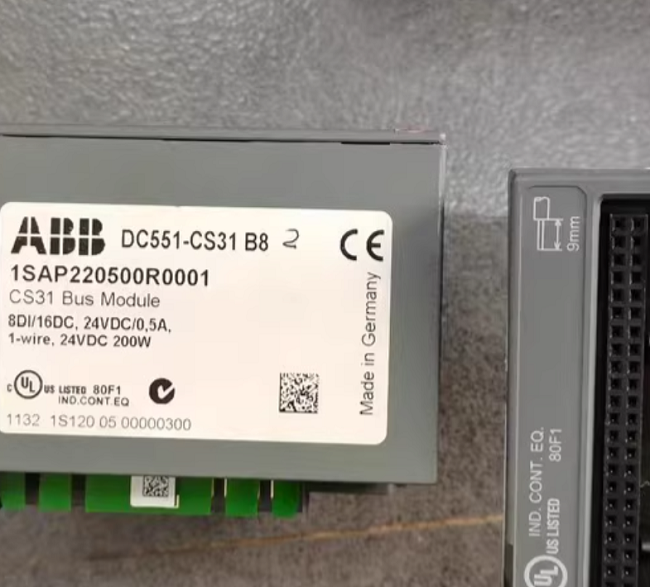 DC551-CS31 1SAP220500R0001 ABB Distributed I/O module Compact ·High reliability