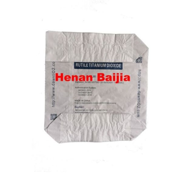 Buy Customization Valve Paper Bags Multiwall Paper Sacks Flexo Printed at wholesale prices