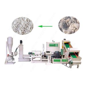 Quality Low Consumption Plastic Recycling Granulator Machine With Crushing Barrel for sale