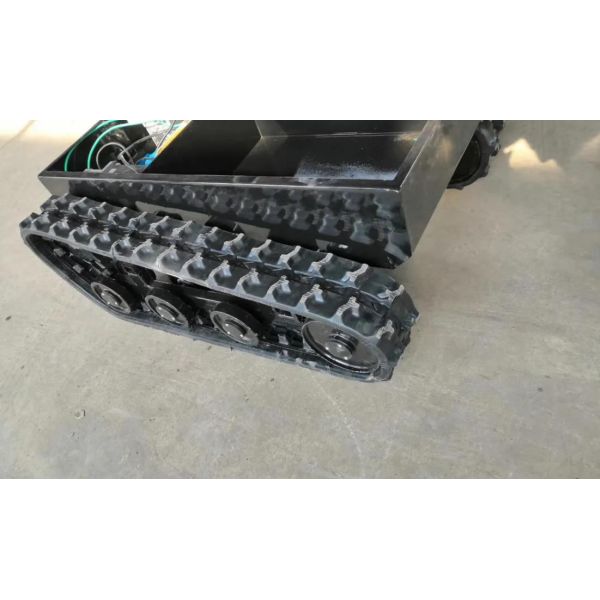 48V 1kw Loading Bearing 200kg Rubber Track Chassis Dp-Kls-150