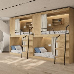 Support customization Safe Firm And Stable Double-decker Bed Furniture for All