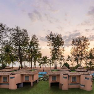 Customized African Tropical Yellow Synthetic Roofing Thatch for Roof Decoration