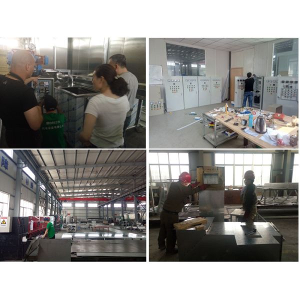 High Quality Vertical Powder Coating line