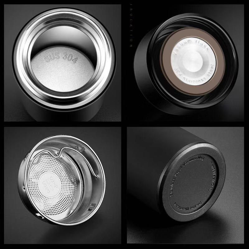 2020 Best Sale Double Wall Stainless Steel Vacuum Insulated Led Temperature Display Smart Water Bottle Metal Thermos Flasks