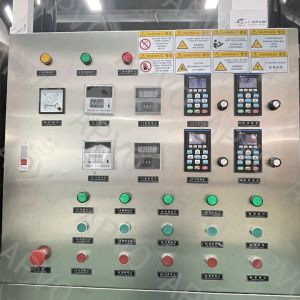 3000L Customized Dishwashing Liquid Mixer Machine With Two Tanks Bottom