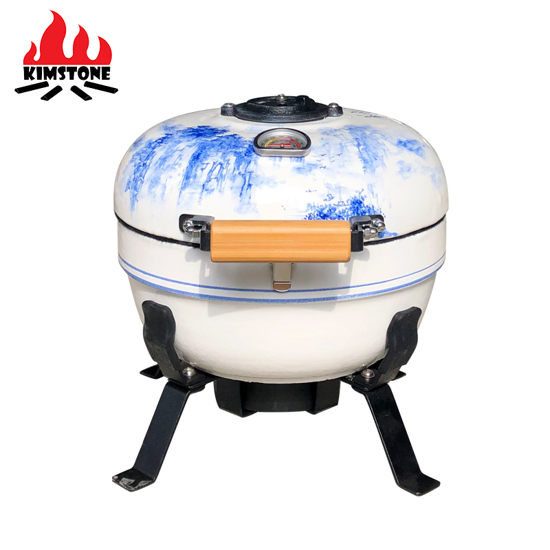 2025 Newest High Quality Kamado Mini Portable Bbq Grill Kamado Ceramic Charcoal Grill/wooden Fire Oven/grill Kamado