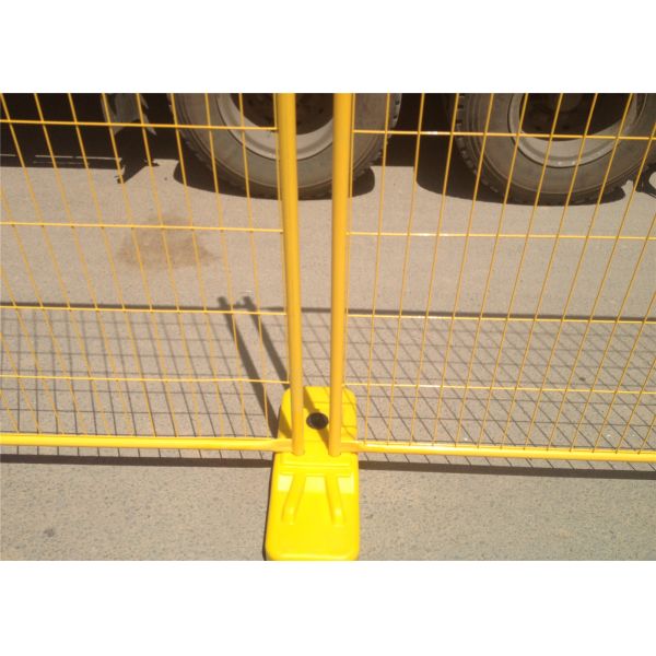No Color Fading Construction Barrier Fence / Construction Safety Fence