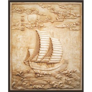 Quality 2015 hot sell artificial sandstone wall relief QG-R0021 for sale