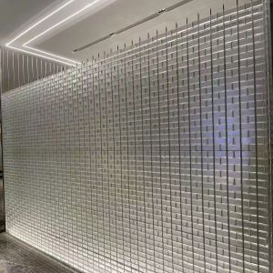 Elegant Glass Bricks Partition Walls Insulated Translucent Timeless
