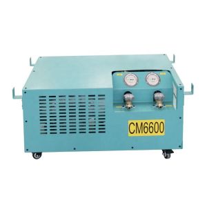 Full Oil Less 2HP Refrigerant Recovery Unit Ac Recharge Machine Chiller Hvac