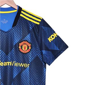 Manchester United Retro 2021-2022 Second Away Jersey Group Customization