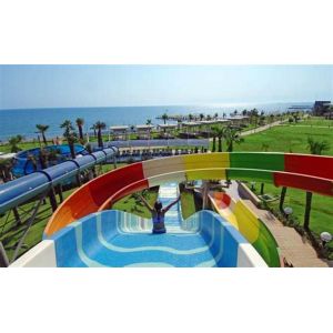 Outdoor Swimming Pool Fiberglass Water Fun Game Slide