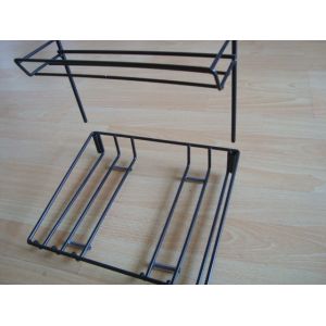 Metal Tea Box / Tea Bag Display Rack , Wire Display Shelf For Tea Pack
