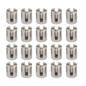 Casting Technology Stainless Steel Adjustable Wire Rope Cross Clips for Cable