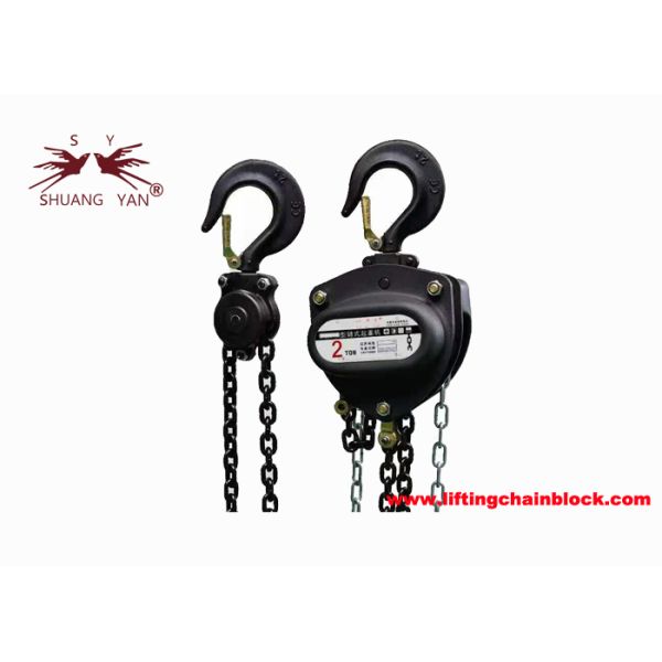 KITO Type Lifting Manual Chain Hoist With Double Ratchet Pawls